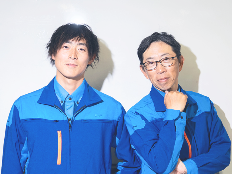 若手社員とベテラン社員